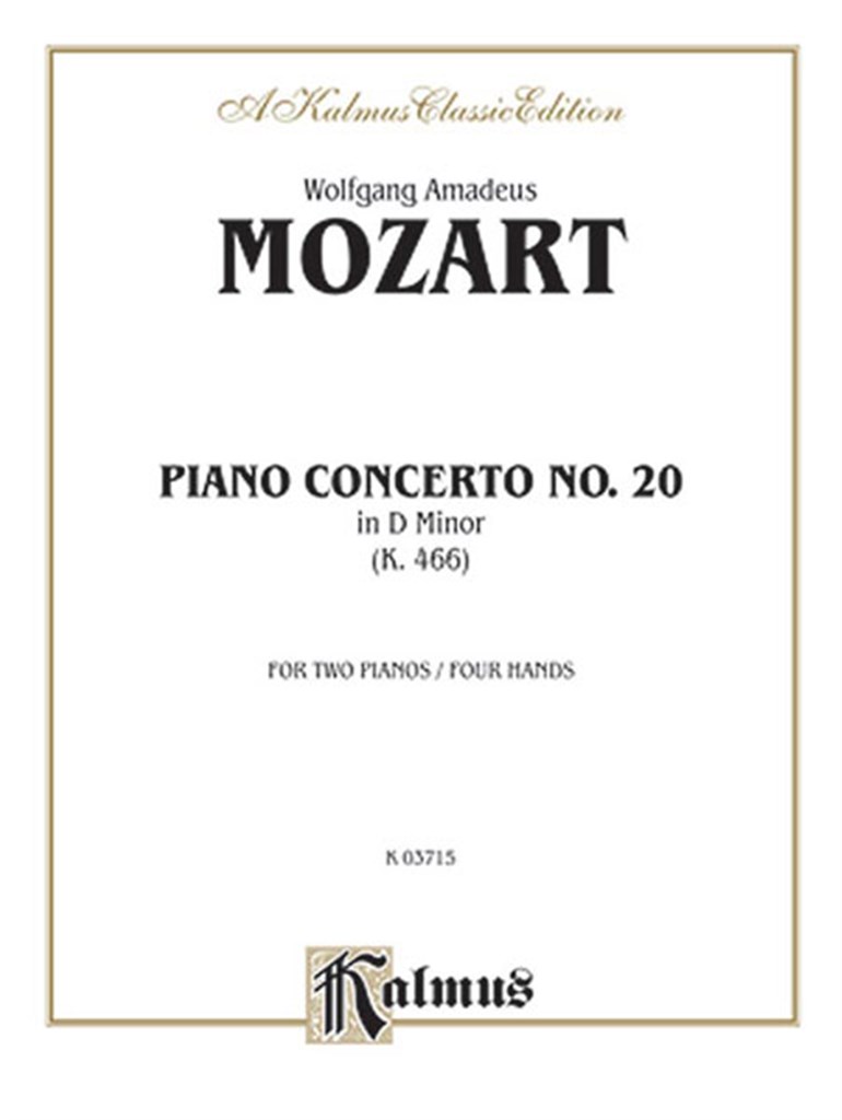 Piano Concerto No. 20 in D Minor, K. 466